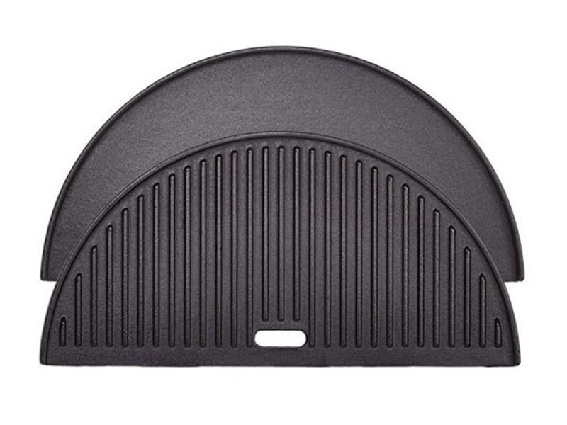 Half Moon Reversible Cast Iron Griddle Big Joe 24