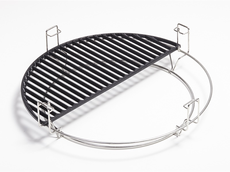 Half Moon Cast Iron Grate Big Joe 24"